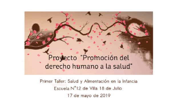Primer Taller: Salud y Alimentación en la Infancia